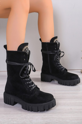 дамски боти NIOLMEA BLACK