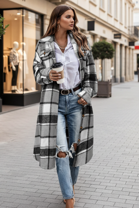 палто RAYENITA GREY