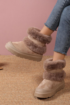 дамски боти ZOMFELJA MOCHA