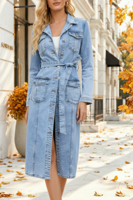 рокля ATELORA BLUE