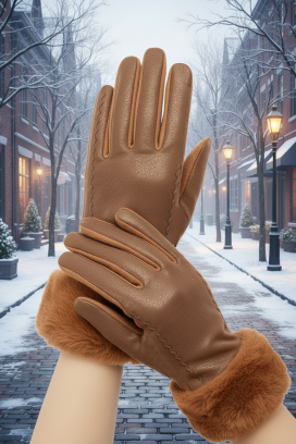 дамски ръкавици POLIARZA CAMEL