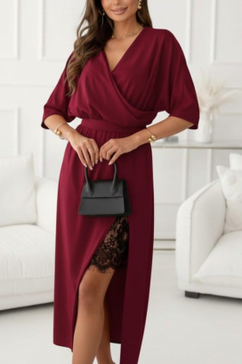 рокля ULVERZA BORDO