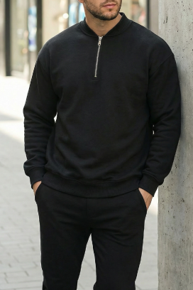 мъжка блуза MENEJO BLACK