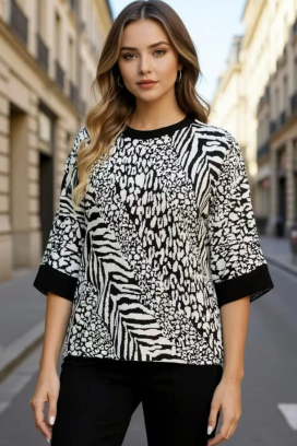 пуловер SIOLEFA BLACK