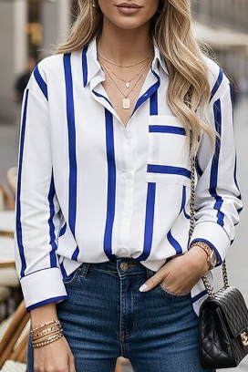 дамска риза BARIOLA BLUE