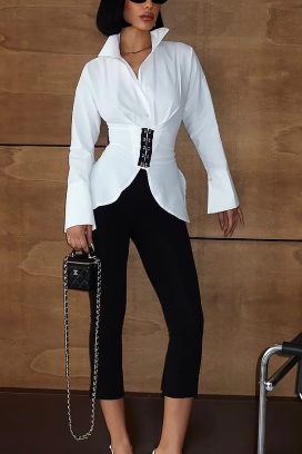 дамска риза ZALORENA WHITE