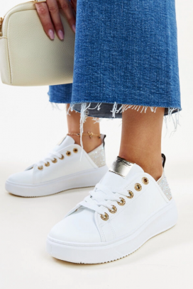 дамски маратонки KLAMELDA WHITE