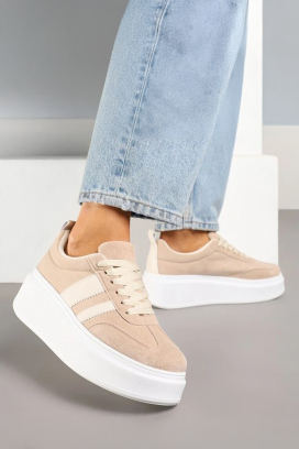 дамски маратонки KELMIRA BEIGE