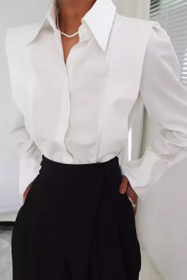 дамска риза PLEVOLZA WHITE