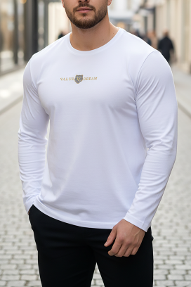 мъжка блуза KORTOZO WHITE