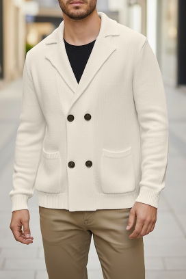 мъжка жилетка ZOMERO ECRU