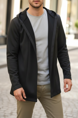 мъжка жилетка MEZIFO BLACK