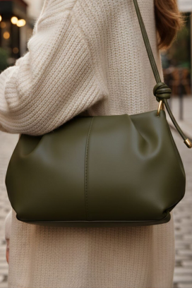 дамска чанта ELPONDA KHAKI