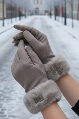 дамски ръкавици ELIORJA MOCHA