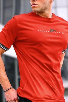 мъжка тениска MRONSON ORANGE