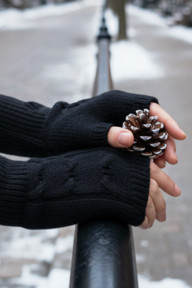 дамски ръкавици TOROLFA BLACK