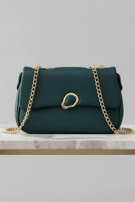 дамска чанта POCHENDA PETROL