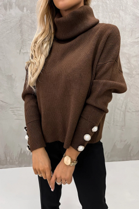 пуловер TENSILDA BROWN