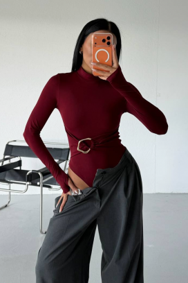 боди - блуза TEMINSA BORDO