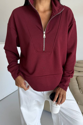 суичър KLOBERFA BORDO