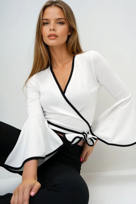 дамска блуза BECHANZA WHITE