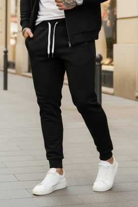 мъжки панталон LORODO BLACK