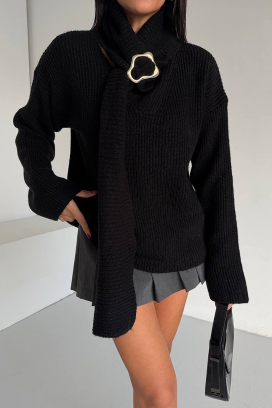 пуловер MIKONZA BLACK