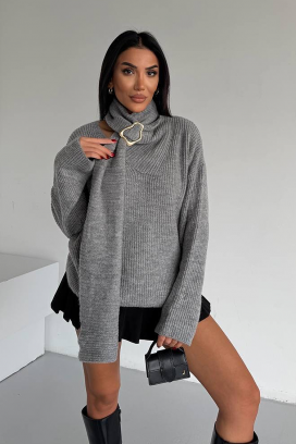 пуловер MIKONZA GREY