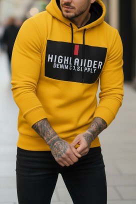 мъжки суичър MEFRIDO YELLOW