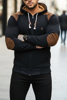 мъжки суичър ZORFOZO BLACK