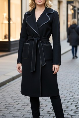 палто POLERFA BLACK