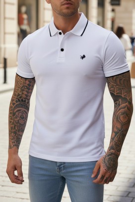 мъжка тениска MORIFO WHITE