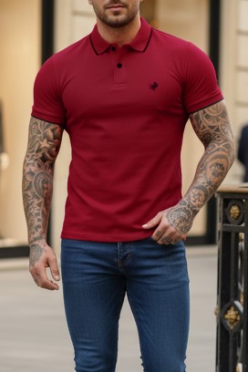 мъжка тениска MORIFO BORDO