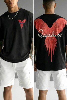 мъжка тениска PRIZO BLACK