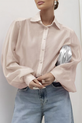 дамска риза MIRELZENA BEIGE