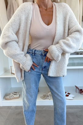 жилетка POLIMERDA ECRU