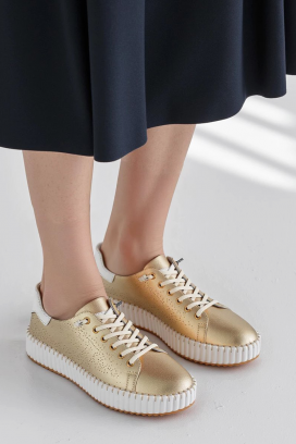 дамски кецове BLONENDA GOLDEN