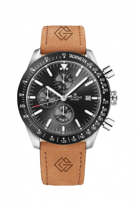 мъжки часовник Giewont Chronograph Sapphire Black