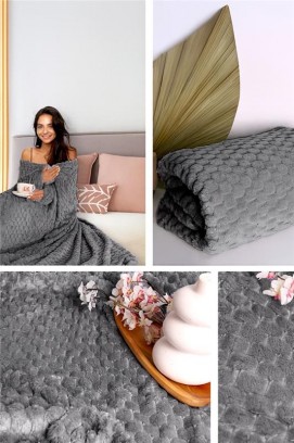 одеяло BELMONGA GREY 160x200 cm