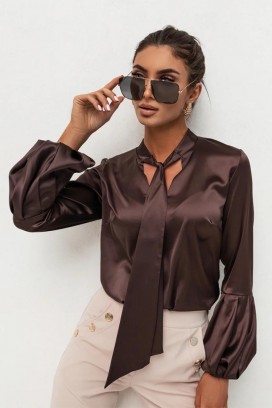 дамска блуза GERZOLDA BROWN