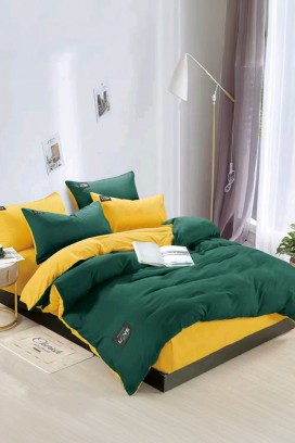 спален комплект TRENILMY GREEN 160x220 cm памук - 3 части
