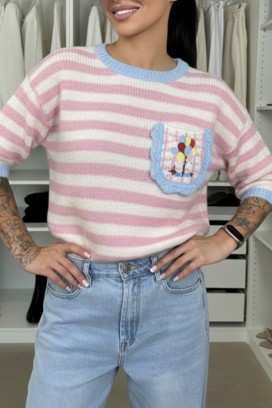 пуловер PLOLELONDA PUDRA