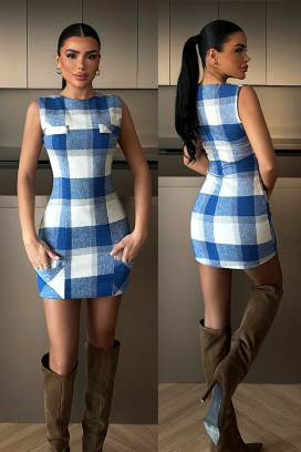 рокля ZAROLDA BLUE