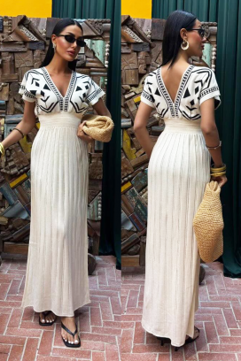 рокля EMPERALZA ECRU