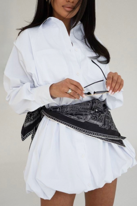 рокля ROZELFINA WHITE