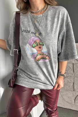 тениска OVELANZA GREY