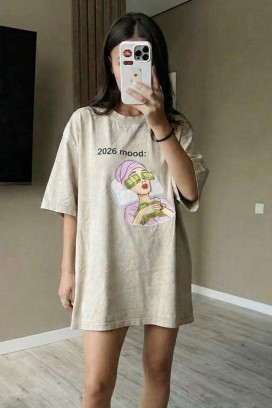 тениска OVELANZA BEIGE