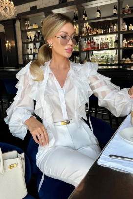 дамска риза VOLENZA WHITE