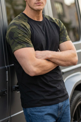 мъжка тениска MARTINO BLACK