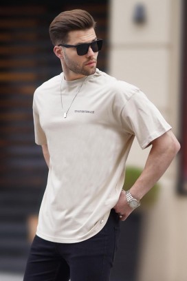 мъжка тениска MOLVENZO BEIGE